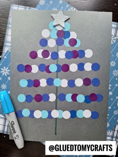 Coding Dot Winter Tree Craft Idea