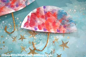 Coffee Filter Umbrellas - Kid Craft Idea For A Rainy Day