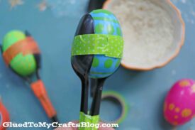 5 Minute Fiesta Rice Noisemakers For Kids To Make