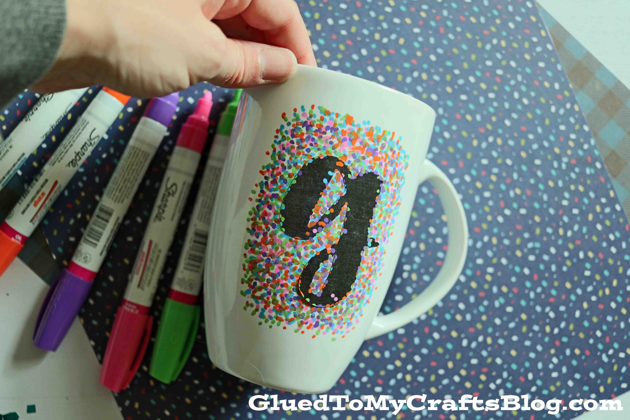 DIY Sharpie Painted Mugs That Won't Wash Away!
