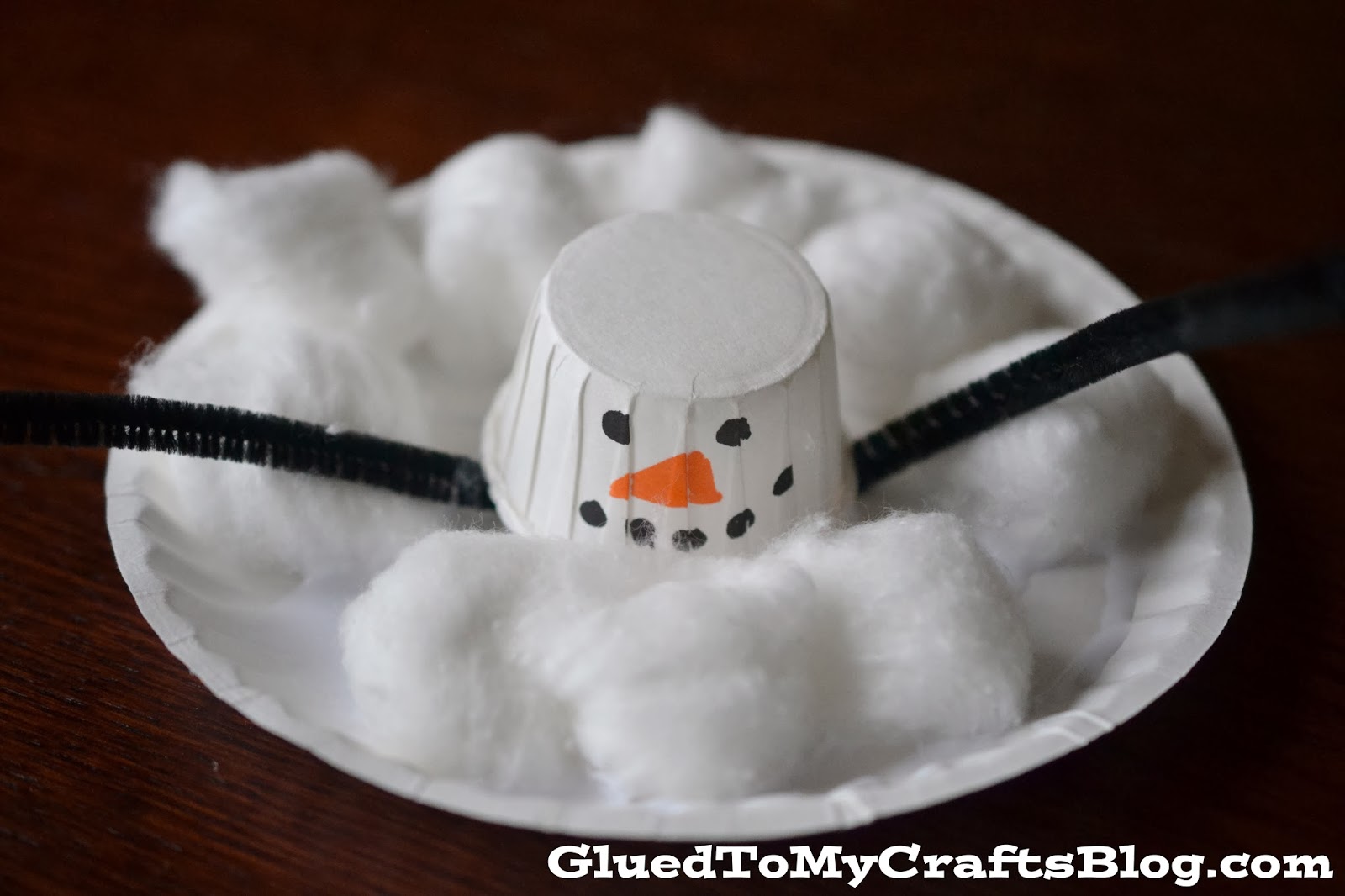 paper-plate-cotton-ball-melted-snowman