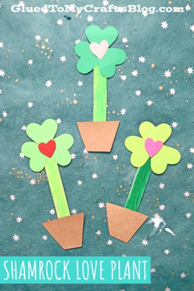 Paper Shamrock Love Plant