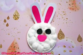 Cotton Ball Bunny {Kid Craft}