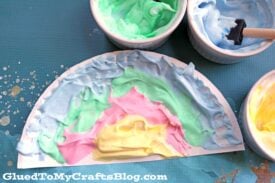Homemade Puffy Paint Recipe - Kid Craft Idea