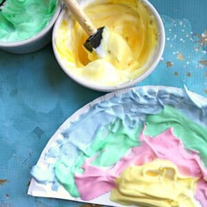 Homemade Puffy Paint Recipe - Kid Craft Idea