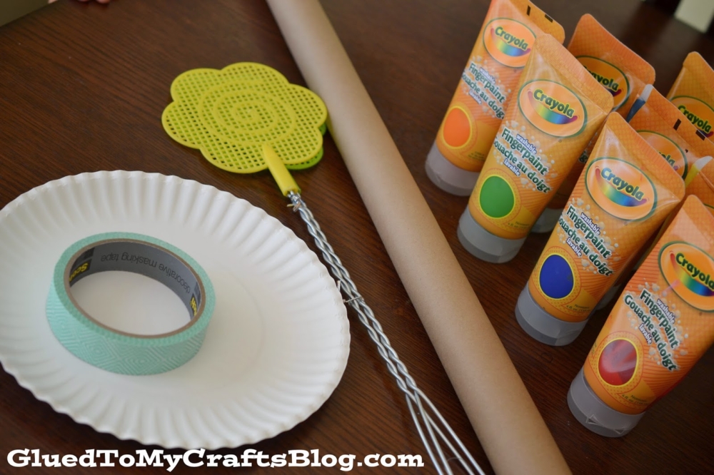 Fly Swatter Painting A Unique Art Project For Kids