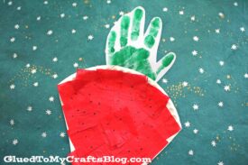 Paper Plate Strawberry - Kid Craft Idea For National Strawberry Month