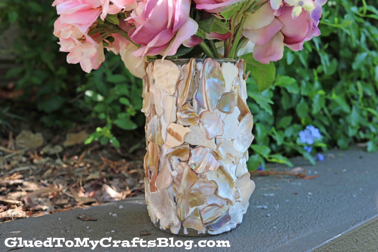 How To Make A Seashell Covered Vase