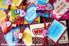 Valentine's Day Candy Gram Gift Tag Printables