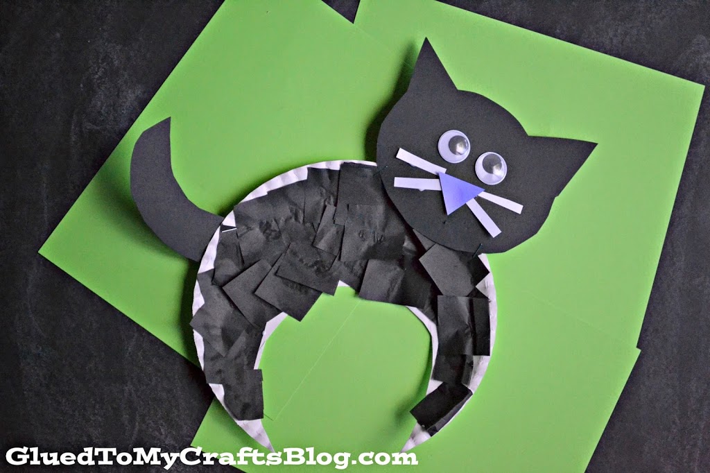 Halloween Black Cat {Kid Craft} Halloween Black Cat {Kid Craft}