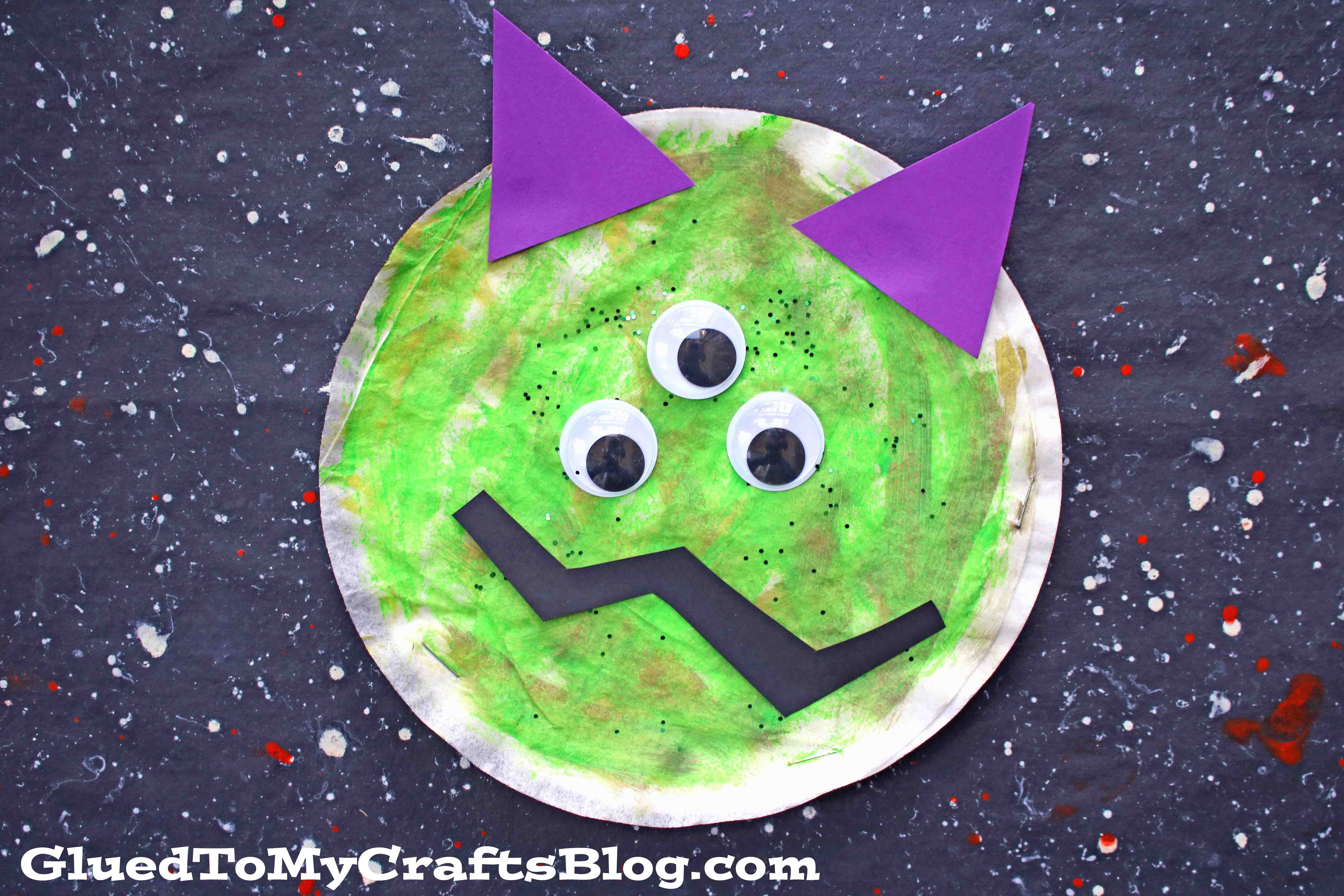 Coffee Filter Monsters {Kid Craft}