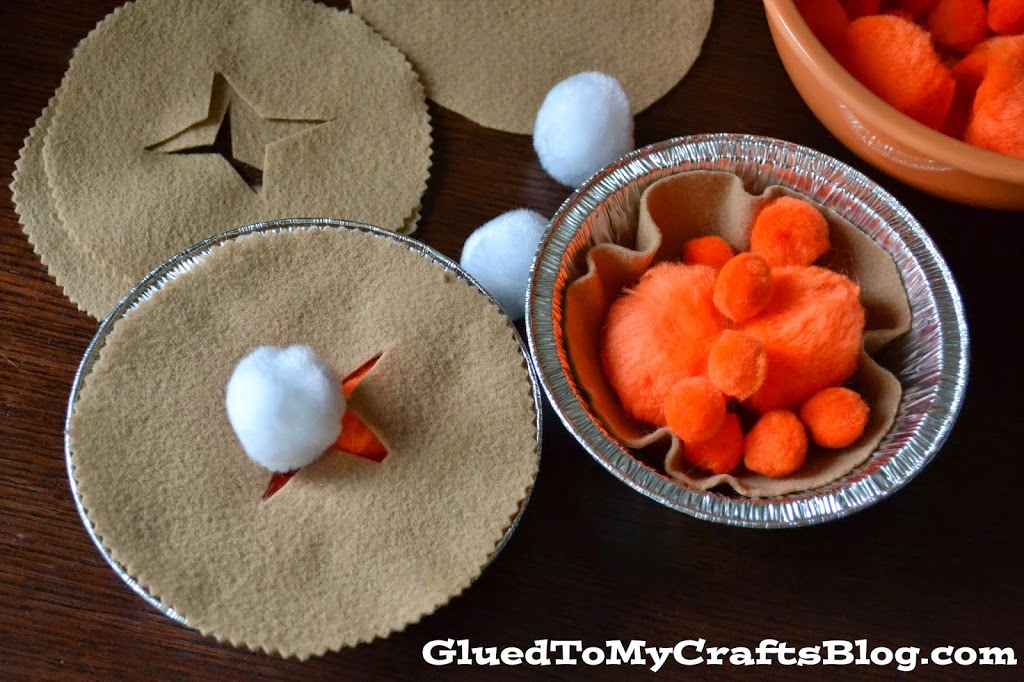 Pumpkin Pie DIY Felt Pretend Play Set