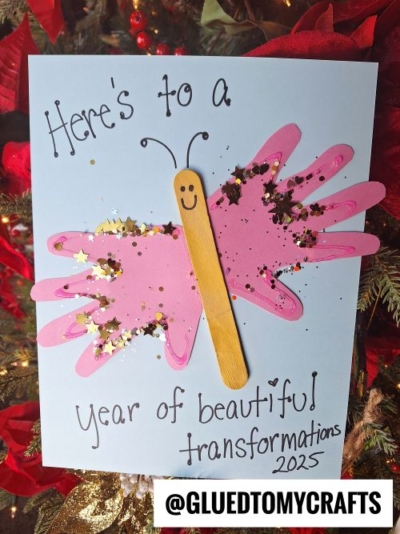 HANDPRINT BUTTERFLY - BEAUTIFUL TRANSFORMATIONS
