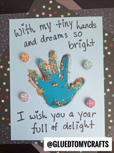 TINY HANDS AND DREAMS SO BIG KEEPSAKE
