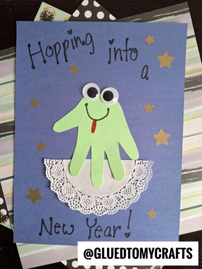 HOPPING INTO A NEW YEAR FROG KEEPSAKE