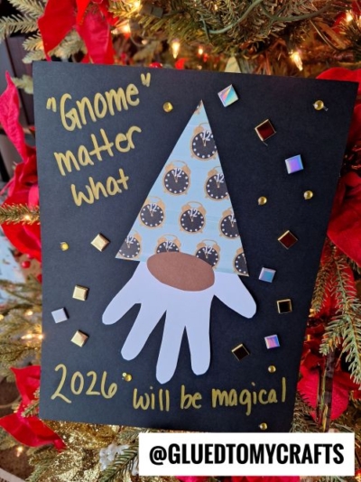 GNOME MATTER WHAT NEW YEAR KEEPSAKE