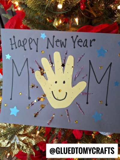 HAPPY NEW YEAR MOM SUNSHINE KEEPSAKE