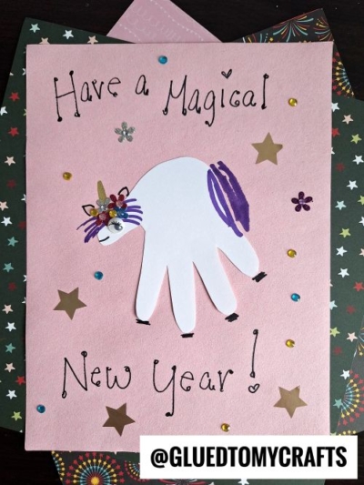 HANDPRINT MAGICAL UNICORN KEEPSAKE