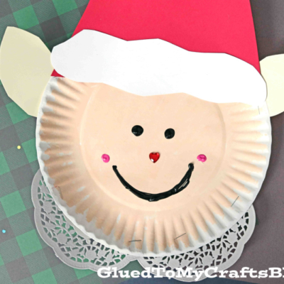 Paper Plate Elf - Christmas Kid Craft