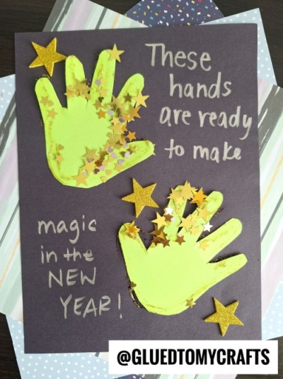 HANDPRINT "THESE HANDS ARE READY TO MAKE MAGIC"