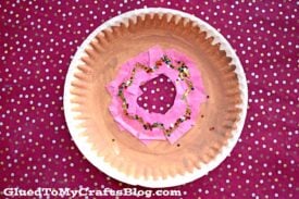 Paper Plate Donut {Kid Craft}