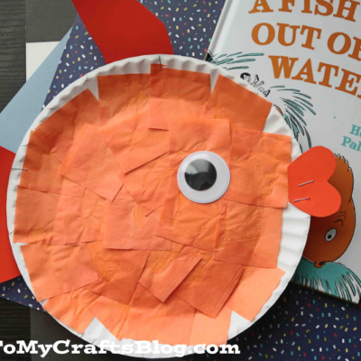 Paper Plate Goldfish Craft Idea For Kids