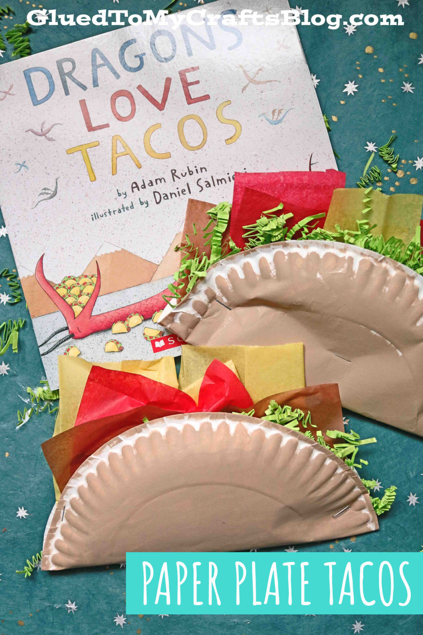 Paper Plate Taco Craft Idea