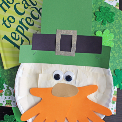 Paper Plate Leprechaun Craft Idea For Kids