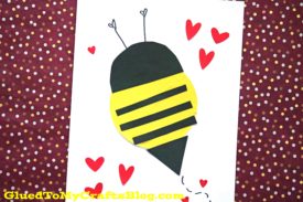 Cupcake Liner Bees {Kid Craft}