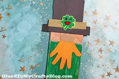 Paper Bag Leprechaun Gnome