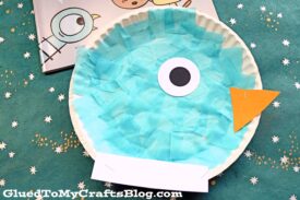 Paper Plate Pigeon - Children's Book Themed Kid Craft