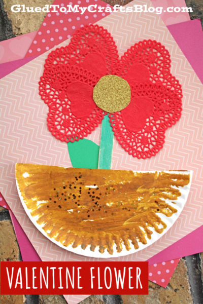 Paper Plate Love Plant Craft