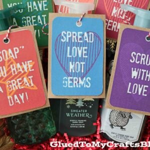 Foaming Hand Soap Gift Idea - Gift Tag Freebie Included!