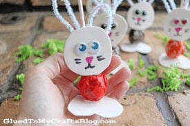 Bunny Lollipops - DIY Gift Idea For Easter