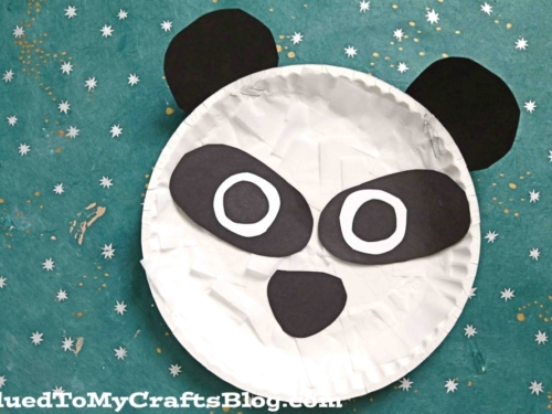 Tried and True Paper Plate Panda Craft