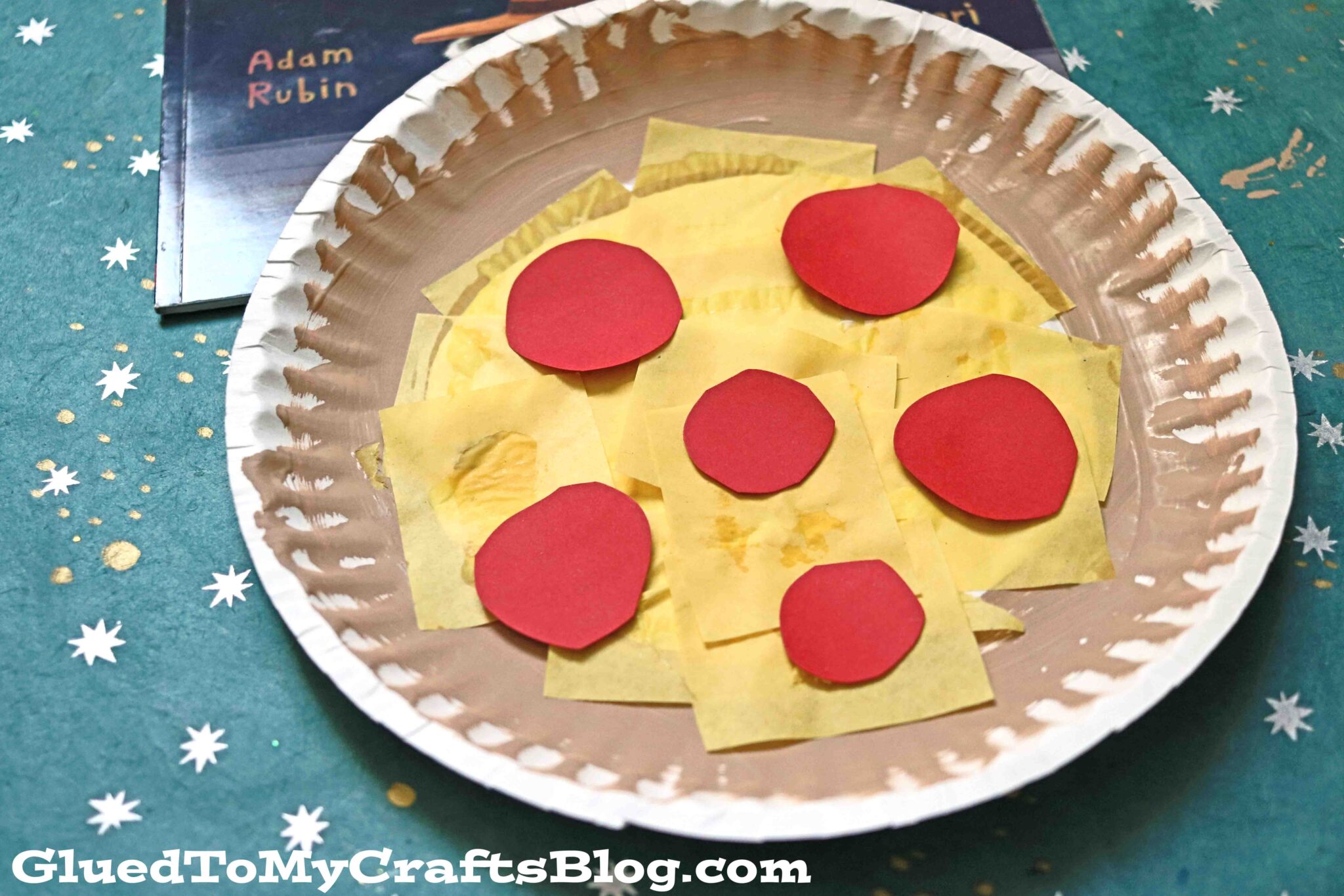 Paper Plate Pizza Craft