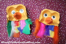 Upcycled Egg Carton Owls - Kid Craft Idea