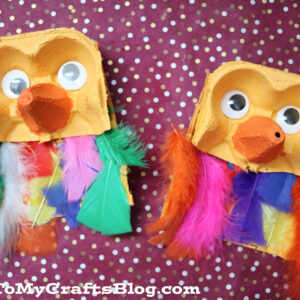 Upcycled Egg Carton Owls - Kid Craft Idea