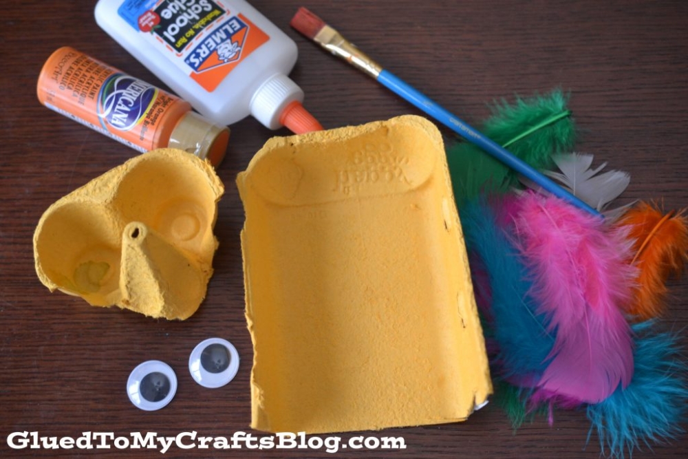 Upcycled Egg Carton Owls Craft Idea
