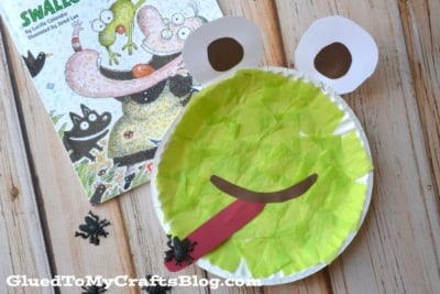 Paper Plate Frog - Kid Craft