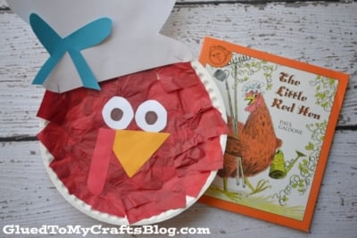 Paper Plate Little Red Hen