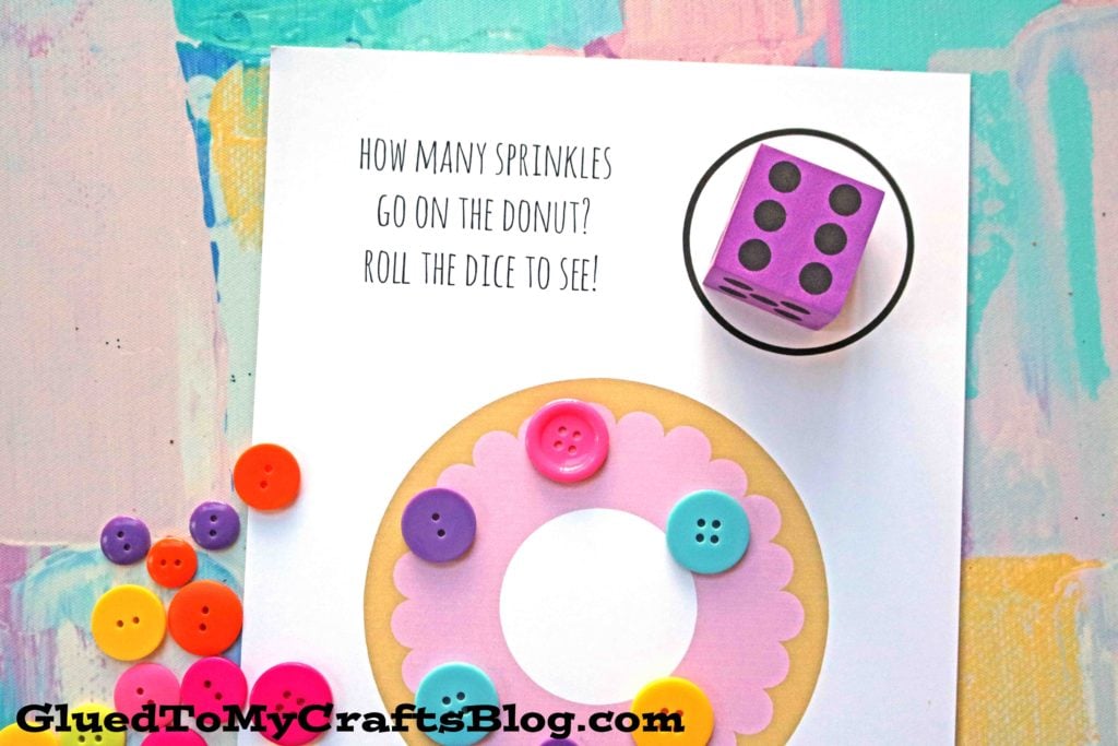 Donut Sprinkle Game - Free Printable
