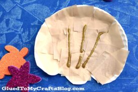Paper Plate Shell - Kid Craft Tutorial For Summer Fun!