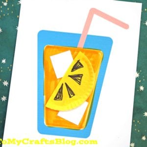 Cupcake Liner Lemonade - Kid Craft