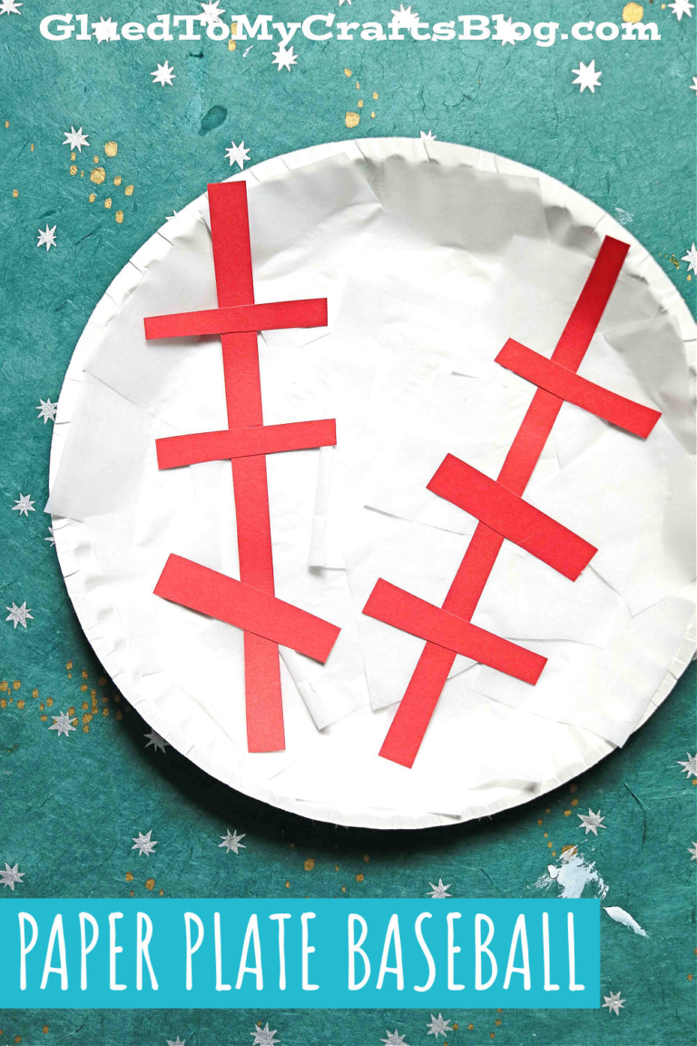 Paper Plate Baseball Craft Idea For Kids - A Practical Choice!