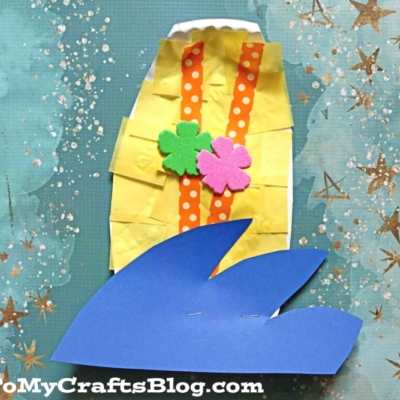 Paper Plate Surf Board Craft