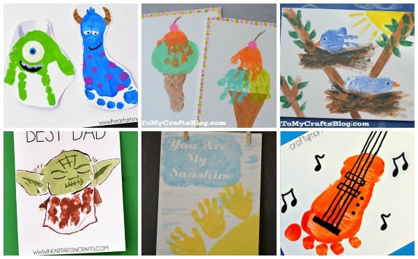 Handprint & Footprint Art for Kids - Roundup Collection