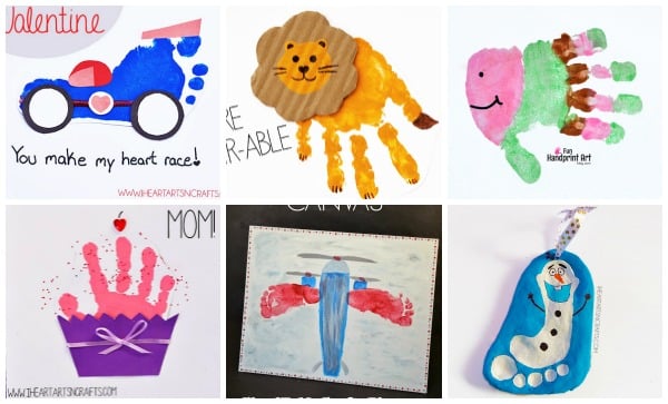 Cute Handprint & Footprint Art Ideas For Kids!