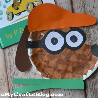 Super EASY Go, Dog. Go! Paper Plate Dog Craft Idea