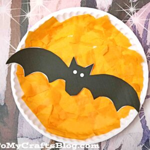 Paper Plate Fright Night - Halloween Kid Craft